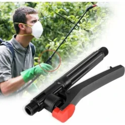 GP Poignée De Pulvérisateur à Dos Commutateur De Pulvérisation Verrouillable Automatique Tuyau De Jardin Pistolet Accessoires Jardin Désherbage Lutte Contre Les Nuisibles Agriculture Arrosage Arrosage