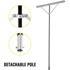 VEVOR Rateau Désherbeur Pliable étang Lac Mauvaises Herbes Aluminium 260x90 Cm -Promos Jardin Noble Magasin 69342585 5