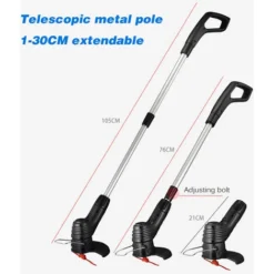 Tondeuse à Gazon électrique Sans Fil Portable Portable Léger Tondeuse Tondeuse USB Rechargeable Tondeuse électrique Mangeur De Mauvaises Herbes -Promos Jardin Noble Magasin 69422386 5