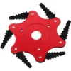 6 Dents 180 Degrés Rotatif En Dents De Scie Tondeuse à Gazon Lame Débroussailleuse Accessoires Universels Jardin Lames De Coupe Gazon Avec Bord De Coupe Double Face 2 6 Dents 180 Degrés Rotatif En Dents De Scie Tondeuse à Gazon Lame Débroussailleuse Accessoires Universels Jardin Lames De Coupe Gazon Avec Bord De Coupe Double Face -Promos Jardin Noble Magasin 69422690 1