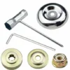 6 Morceaux Kit Ecrou Tete Debroussailleuse Universelle Kit Fixation écrou Lame Boîte, Pour Tondeuse à Gazon Tondeuse Débroussailleuse -Promos Jardin Noble Magasin 69578402 1