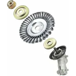 6 Morceaux Kit Ecrou Tete Debroussailleuse Universelle Kit Fixation écrou Lame Boîte, Pour Tondeuse à Gazon Tondeuse Débroussailleuse -Promos Jardin Noble Magasin 69578402 5