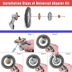 Débroussailleuse à Mauvaises Herbes, Brosse à Mauvaises Herbes 200 Mm 25,4 Mm, Accessoires De Débroussailleuse Professionnels, Brosse Métallique Fine, élimination Efficace De La Mousse, élimination D 9 Débroussailleuse à Mauvaises Herbes, Brosse à Mauvaises Herbes 200 Mm 25,4 Mm, Accessoires De Débroussailleuse Professionnels, Brosse Métallique Fine, élimination Efficace De La Mousse, élimination D -Promos Jardin Noble Magasin 69808510 3