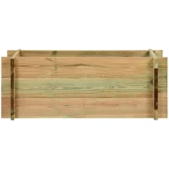 Jardinière Surélevée Pour Légumes Bois De Pin Imprégné 80 Cm VidaXL -Promos Jardin Noble Magasin 7006545 2