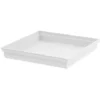 Soucoupe Carré Toscane - 26.7x26.7cm - Blanc - EDA Plastiques 1 Soucoupe Carré Toscane - 26.7x26.7cm - Blanc - EDA Plastiques -Promos Jardin Noble Magasin 70246302 1