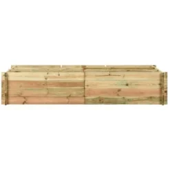 Jardinière Pour Légumes Bois De Pin Imprégné 197x100x40 Cm VidaXL 8 Jardinière Pour Légumes Bois De Pin Imprégné 197x100x40 Cm VidaXL -Promos Jardin Noble Magasin 7112550 2