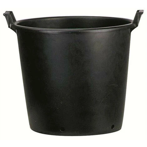 Pot Extérieur Rond à Poignées - 55/50x38 Cm - 60L 3 Pot Extérieur Rond à Poignées - 55/50x38 Cm - 60L