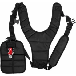 GrooFoo Ceinture-baudrier Pratique à Double Boutonnage Pour Débroussailleuse De Jardin GrooFoo