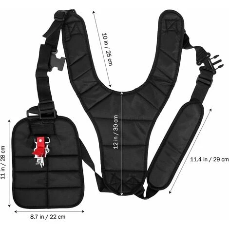 GrooFoo Ceinture-baudrier Pratique à Double Boutonnage Pour Débroussailleuse De Jardin GrooFoo 6 GrooFoo Ceinture-baudrier Pratique à Double Boutonnage Pour Débroussailleuse De Jardin GrooFoo – Image 4