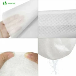 Lot De 3 Housse Hivernage Plante Avec Cordon Et Zipper Polypropylème 80g/m² 200x240cm Blanc -Promos Jardin Noble Magasin 72050596 5