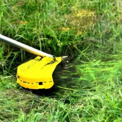 Débroussailleuse Thermique - 2-en-1 Fil Et Lame - 5200 W - Essence - 52 Cm³ - Jaune - MaxxGarden -Promos Jardin Noble Magasin 72493166 4