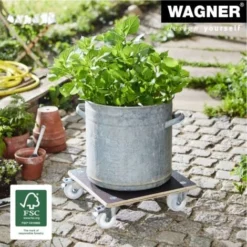 Scooter De Plante Maxigrip 38 X 38 X 11 Cm à L'extérieur + Intérieur I Capacité De Chargement 300 Kg 9 Scooter De Plante Maxigrip 38 X 38 X 11 Cm à L'extérieur + Intérieur I Capacité De Chargement 300 Kg -Promos Jardin Noble Magasin 72580048 4