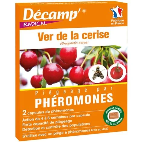 Phéromone Contre Le Ver De La Cerise (2 Capsules) 3 Phéromone Contre Le Ver De La Cerise (2 Capsules)