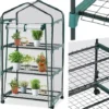 Serre De Balcon Avec 3 étagères 69x49x133cm - Tente, Abri De Jardin, Serre De Jardinage -Promos Jardin Noble Magasin 7514193 1