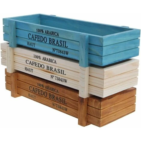 Déstockage Pot De Fleur Extérieur Bois, Bac à Fleurs Rectangulaire Jardinieres Exterieur Balcon, Pot Plante Interieur& Extérieur (3 PCS) 3 Déstockage Pot De Fleur Extérieur Bois, Bac à Fleurs Rectangulaire Jardinieres Exterieur Balcon, Pot Plante Interieur& Extérieur (3 PCS)