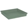 Soucoupe 40x40cm Toscane Vert Laurier - EDA Plastiques 2 Soucoupe 40x40cm Toscane Vert Laurier - EDA Plastiques -Promos Jardin Noble Magasin 77518047 1