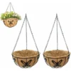 2 Pièces Panier De Fleurs à Suspendre En Métal, Panier De Fleurs à Suspendre En Fibre De Coco, Panier De Fleurs à Suspendre, Pour Plantes D'intérieur Et D'extérieur 2 2 Pièces Panier De Fleurs à Suspendre En Métal, Panier De Fleurs à Suspendre En Fibre De Coco, Panier De Fleurs à Suspendre, Pour Plantes D'intérieur Et D'extérieur -Promos Jardin Noble Magasin 77575752 1