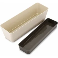 Bac A Fleurs Rectangulaire, Pot De Fleurs Rectangulaire En Plastique, Jardinieres Exterieur Balcon Pour Plantes Succulentes, Fleurs, Violettes Africaines -Promos Jardin Noble Magasin 78025895 4