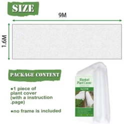 Housse De Protection Végétale Non Tissée 1.69M (épaisseur Moyenne) -Promos Jardin Noble Magasin 78044306 3