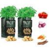 [5 Pièces] Sacs De Culture De Jardin En Plein Air Potager Engrais Seau Sacs De Croissance Des Plantes 7 Gallons 30x35cm -Promos Jardin Noble Magasin 78044995 1