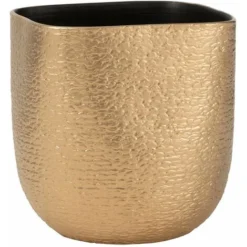 Cache Pot Audrey Ceramique Or Extra Large H. 30cm