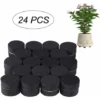 Pied Pot De Fleur Invisible (Lot De 24) - Pied Caoutchouc Noir Pour Surélever Les Plantes - Tampon Auto-Adhésif Pour Pots Moyens Et Grands - Rehausseur Plantes Extérieures Et Intérieures 1 Pied Pot De Fleur Invisible (Lot De 24) - Pied Caoutchouc Noir Pour Surélever Les Plantes - Tampon Auto-Adhésif Pour Pots Moyens Et Grands - Rehausseur Plantes Extérieures Et Intérieures -Promos Jardin Noble Magasin 78950076 1