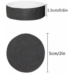 Pied Pot De Fleur Invisible (Lot De 24) - Pied Caoutchouc Noir Pour Surélever Les Plantes - Tampon Auto-Adhésif Pour Pots Moyens Et Grands - Rehausseur Plantes Extérieures Et Intérieures 9 Pied Pot De Fleur Invisible (Lot De 24) - Pied Caoutchouc Noir Pour Surélever Les Plantes - Tampon Auto-Adhésif Pour Pots Moyens Et Grands - Rehausseur Plantes Extérieures Et Intérieures -Promos Jardin Noble Magasin 78950076 3