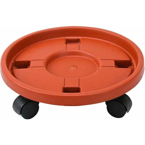 Plante Caddy à Roulettes Heavy Duty, Ronde Plante En Pot Stand Mover, Rouleaux Char Chariot à Plateaux De Palettes à Roulettes Intérieur Extérieur Jardin Usine De Palettes Caddy Pot De Fleur Rouge Dia 3 Plante Caddy à Roulettes Heavy Duty, Ronde Plante En Pot Stand Mover, Rouleaux Char Chariot à Plateaux De Palettes à Roulettes Intérieur Extérieur Jardin Usine De Palettes Caddy Pot De Fleur Rouge Dia