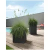 Lechuza Pot Canto Stone Cube Noir Graphite 30 X 30 X 30 Cm -Promos Jardin Noble Magasin 8195485 1