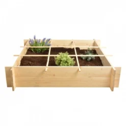 Potager Un Mètre Carré En Bois -Promos Jardin Noble Magasin 82082197 2