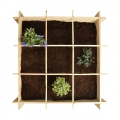 Potager Un Mètre Carré En Bois -Promos Jardin Noble Magasin 82082197 3