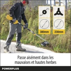 Powerplus Débroussailleuse 11 Powerplus Débroussailleuse -Promos Jardin Noble Magasin 82126099 5