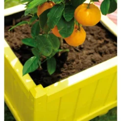 Bac à Fleurs VENDÔME Carré - 52 L -Promos Jardin Noble Magasin 8230018 5