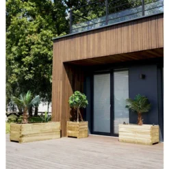 Bac à Fleurs OLÉA 100 Rectangle - 134 L 10 Bac à Fleurs OLÉA 100 Rectangle - 134 L -Promos Jardin Noble Magasin 8230030 4