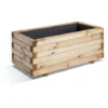 Bac à Fleurs STOCKHOLM Rectangle 62L -Promos Jardin Noble Magasin 8230055 1