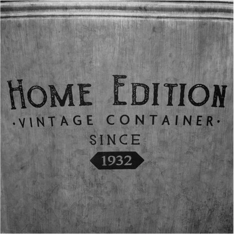 ATMOSPHERA Pot De Fleur En Zinc Style Vintage - Gris - D 49,5 X P 41 Cm - Livraison Gratuite 5 ATMOSPHERA Pot De Fleur En Zinc Style Vintage - Gris - D 49,5 X P 41 Cm - Livraison Gratuite – Image 3