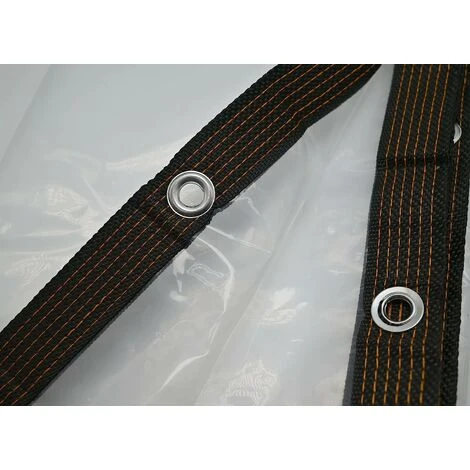 Bache Transparente Exterieur, Bache De Protection Exterieur Imperméable, Bâche Transparente Avec Oeillets, Bache Plastique Transparente Epaisse Pour Serre Meubles De Jardin Tente, 2mx2m-longziming 7 Bache Transparente Exterieur, Bache De Protection Exterieur Imperméable, Bâche Transparente Avec Oeillets, Bache Plastique Transparente Epaisse Pour Serre Meubles De Jardin Tente, 2mx2m-longziming – Image 5