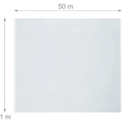 Relaxdays Géotextile Robuste, 150 G/m², Protection De Plantes, Perméable, Résistant Aux Intempéries, 1 X 50 m, Blanc -Promos Jardin Noble Magasin 83287881 4