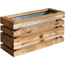 Jardinière LIGN Z - L50 X P15 X H25