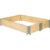 Carré Potager De Jardin Pliable Et Empilable 120x80x19cm - Jardin En Carré, Carré De Jardin, Potager Surélevé - 1 2 Carré Potager De Jardin Pliable Et Empilable 120x80x19cm - Jardin En Carré, Carré De Jardin, Potager Surélevé - 1 -Promos Jardin Noble Magasin 83695131 1