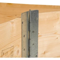 Carré Potager De Jardin Pliable Et Empilable 120x80x19cm - Jardin En Carré, Carré De Jardin, Potager Surélevé - 1 -Promos Jardin Noble Magasin 83695131 3