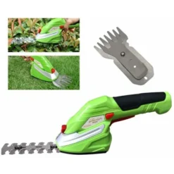Tondeuse à Gazon électrique Rechargeable, Cisailles De Désherbage Multifonctionnelles, Petit Sécateur De Machine De Jardinage Domestique, Sécateur D'arbres Fruitiers