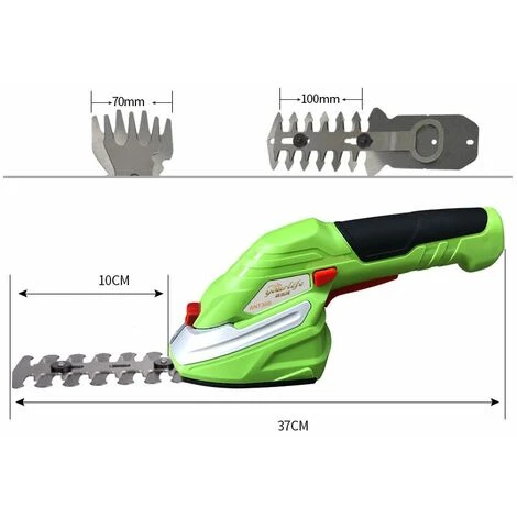 Tondeuse à Gazon électrique Rechargeable, Cisailles De Désherbage Multifonctionnelles, Petit Sécateur De Machine De Jardinage Domestique, Sécateur D'arbres Fruitiers 5 Tondeuse à Gazon électrique Rechargeable, Cisailles De Désherbage Multifonctionnelles, Petit Sécateur De Machine De Jardinage Domestique, Sécateur D'arbres Fruitiers – Image 3