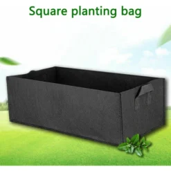 Sac De Culture De Plantes 2 Pièces Sac De Plantation Non Tissé Avec Poignées Pour Pommes De Terre, Tomates Et Fraises, Style 1 -Promos Jardin Noble Magasin 85569434 3