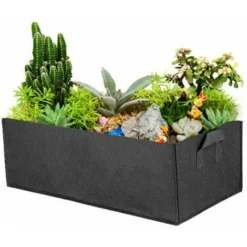 Sac De Culture De Plantes 2 Pièces Sac De Plantation Non Tissé Avec Poignées Pour Pommes De Terre, Tomates Et Fraises, Style 1 -Promos Jardin Noble Magasin 85569434 5