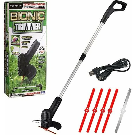 Débroussailleuse Électrique Sans Fil,Coupe Bordure Sans Fil Avec Lame,Outillage De Jardin Motorisé,Coupe Gazon Batterie Dans Jardin,avec Un Poteautélescopique,pour Pelouses La Coupe De Jardin 3 Débroussailleuse Électrique Sans Fil,Coupe Bordure Sans Fil Avec Lame,Outillage De Jardin Motorisé,Coupe Gazon Batterie Dans Jardin,avec Un Poteautélescopique,pour Pelouses La Coupe De Jardin