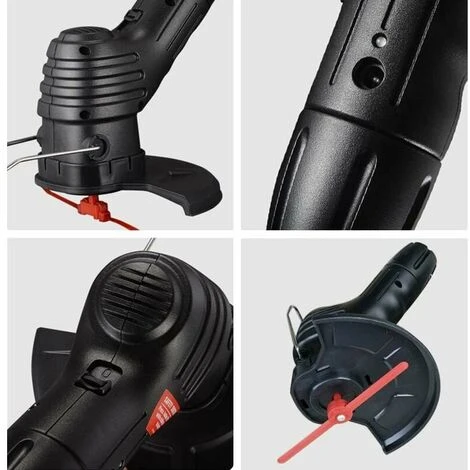 Débroussailleuse Électrique Sans Fil,Coupe Bordure Sans Fil Avec Lame,Outillage De Jardin Motorisé,Coupe Gazon Batterie Dans Jardin,avec Un Poteautélescopique,pour Pelouses La Coupe De Jardin 6 Débroussailleuse Électrique Sans Fil,Coupe Bordure Sans Fil Avec Lame,Outillage De Jardin Motorisé,Coupe Gazon Batterie Dans Jardin,avec Un Poteautélescopique,pour Pelouses La Coupe De Jardin – Image 4