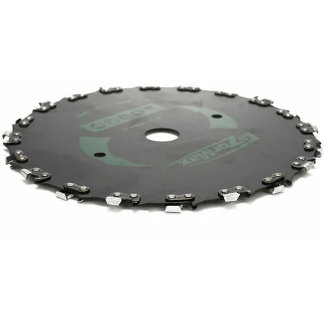 Universal 20 Dents Faucheuse Lame à Angle Droit Scie à Chaîne Lame De Scie Débroussailleuse Disque De Jardin Accessoires Machine 230mm Noir 4 Universal 20 Dents Faucheuse Lame à Angle Droit Scie à Chaîne Lame De Scie Débroussailleuse Disque De Jardin Accessoires Machine 230mm Noir – Image 2