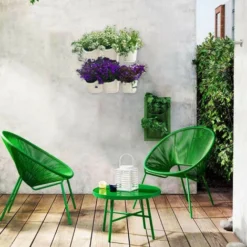 Promo Suspendu Mural 6 Pots De Fleurs Simples - 100% Plastique Recyclé Sans BPA, Gratuit Pour Bricoler Votre Décoration Colorée Pour Le Jardin Maison (coloré) à La Fois Intérieur Et Extérieur -Promos Jardin Noble Magasin 86491922 4