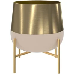 Cache-pot En Métal Et - Moose -Promos Jardin Noble Magasin 86712919 4